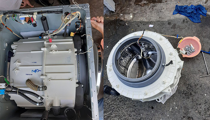 Vệ sinh máy giặt phường An Dương Hải Phòng