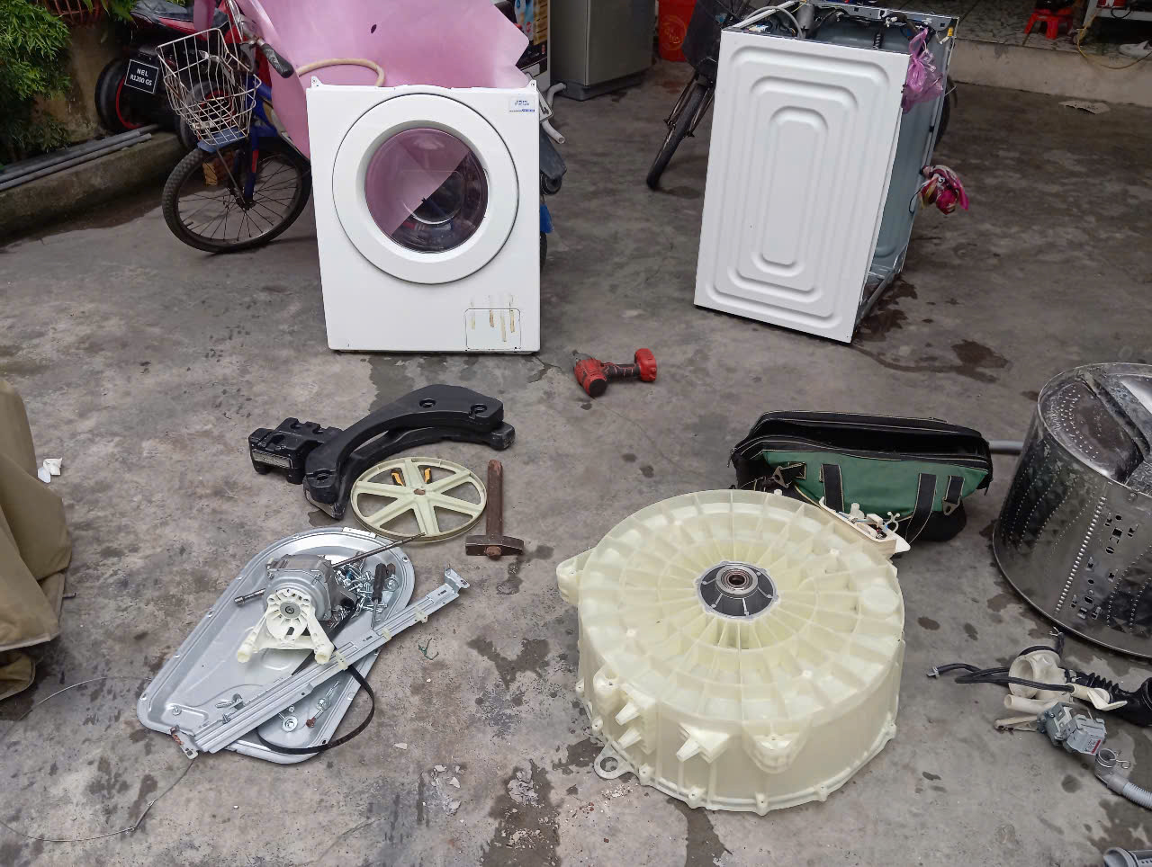 Vệ sinh máy giặt tại Phường Hải An Hải Phòng