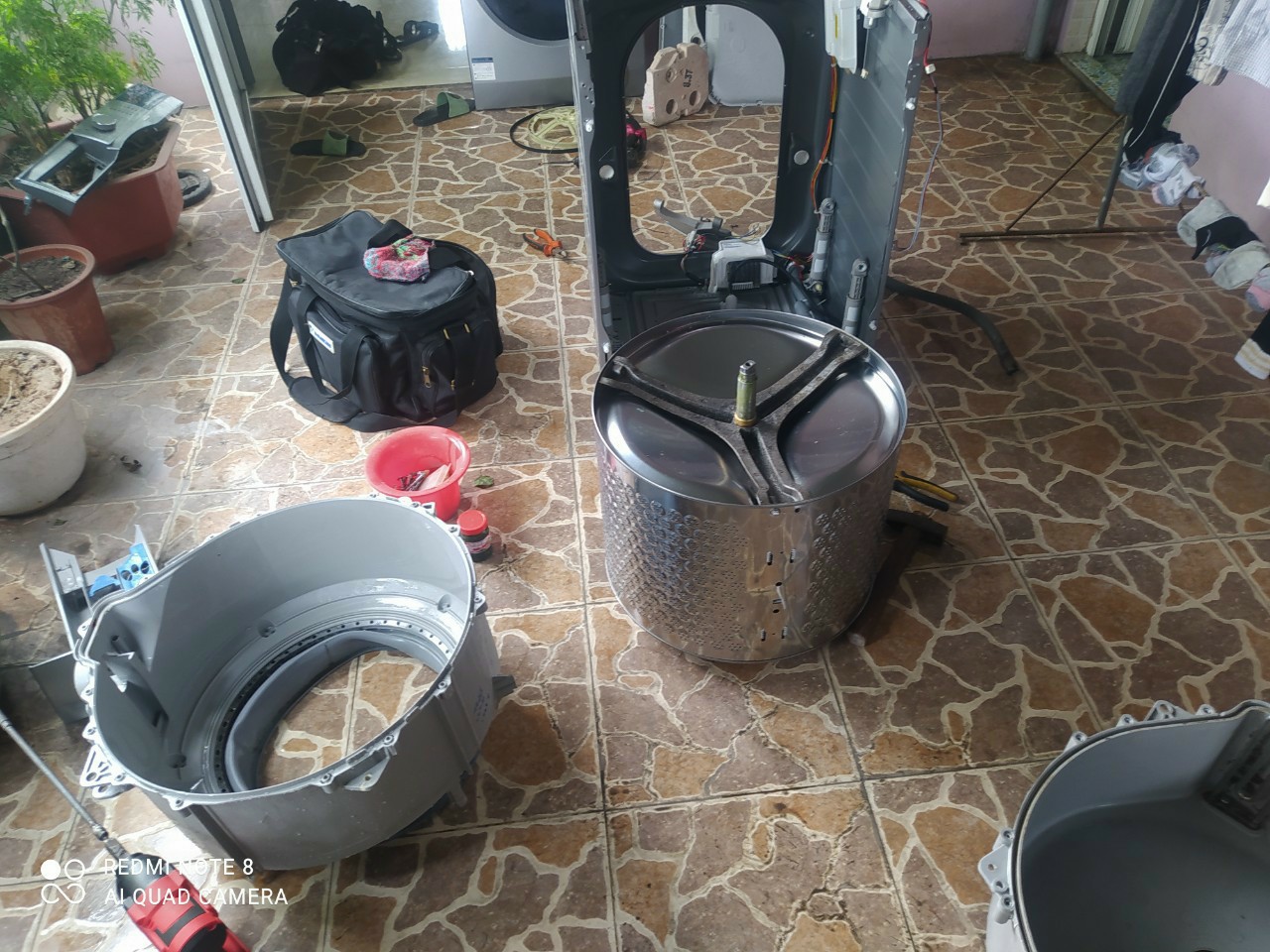 Vệ sinh lồng máy giặt tại phường lê chân Hải Phòng