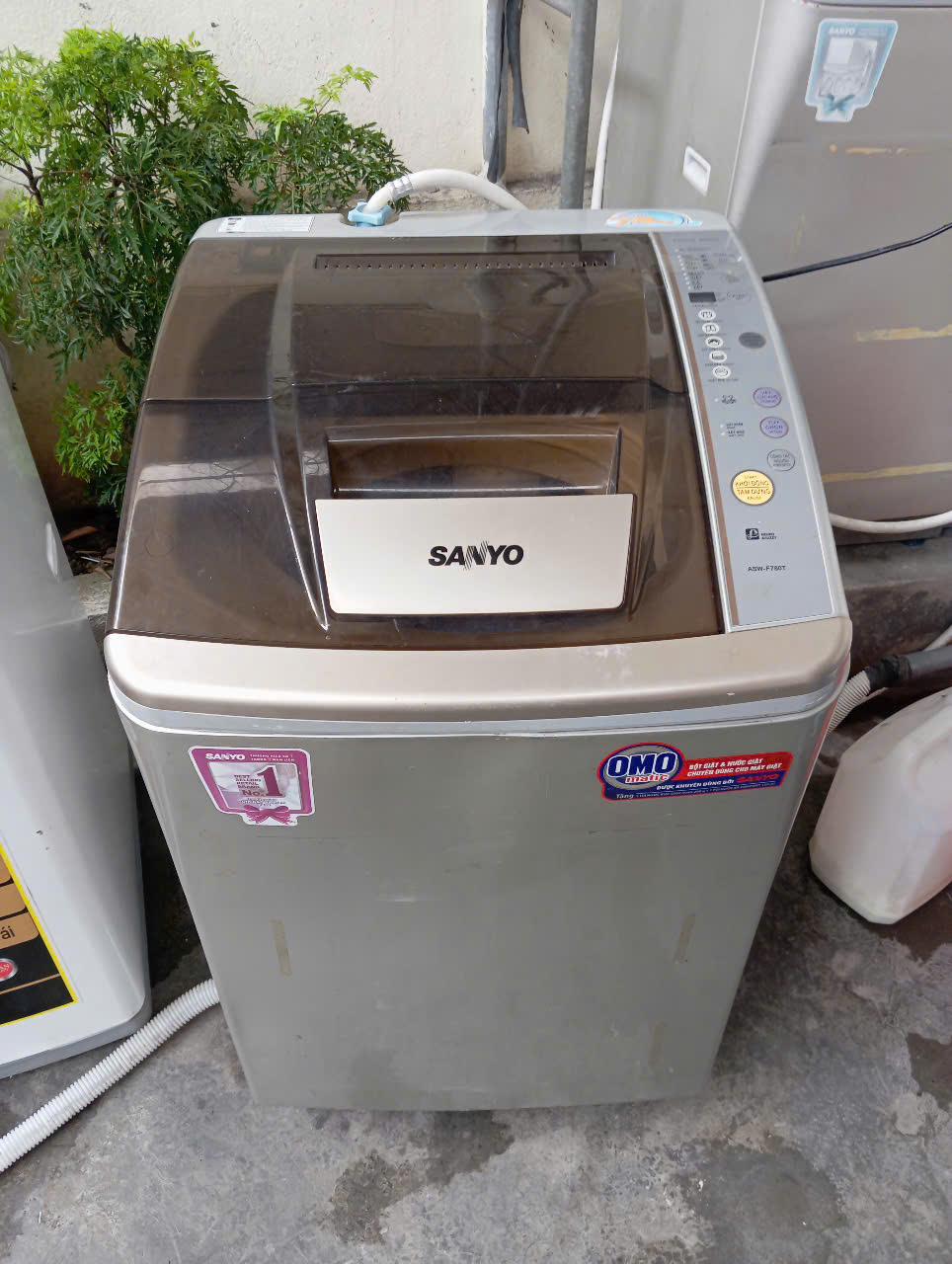 Máy giặt Sanyo cũ