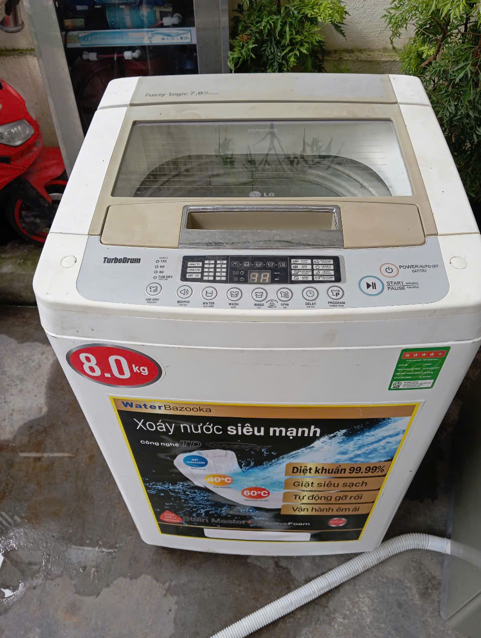 Máy giặt LG cũ